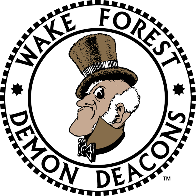 Wake Forest Demon Deacons 1968-1992 Primary Logo iron on transfers for T-shirts
